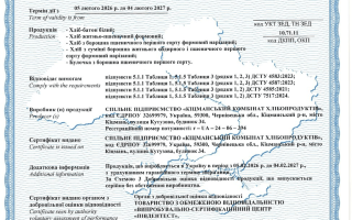 Сертифікат відповідності на хлібобулочні вироби: кейс успішної сертифікації